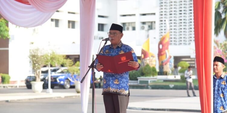 Pj. Sekda NTB Irup Peringatan 95 Tahun Sumpah Pemuda