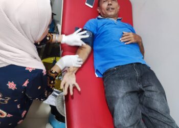 Meriahkan HUT ke-7, SMSI Sultra Gandeng PMI Gelar Donor Darah