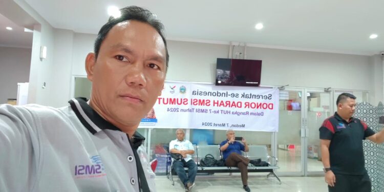 Berterima Kasih ke SMSI Sumut Telah Donorkan Darah, PMI Medan: Selamat HUT ke-7 SMSI