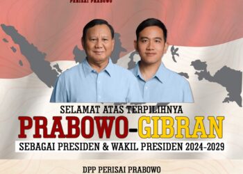 RELAWAN PERISAI PRABOWO: Selamat Atas Kemenangan Pasangan PRABOWO-GIBRAN
