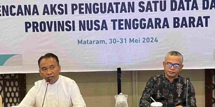 Kadis Kominfotik NTB Paparkan Tantangan dan Solusi Penguatan Satu Data