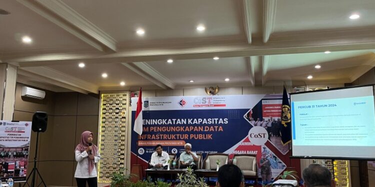 Dinas Kominfotik NTB Hadiri Kegiatan Capacity Building CoST