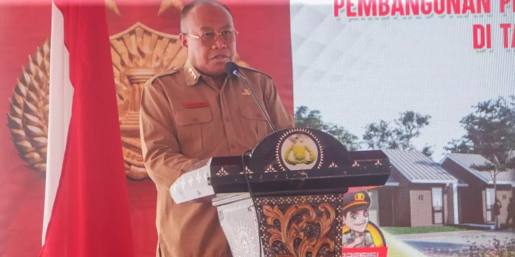 Wakili Gubernur, Sekda Miq Gita Hadiri Ground Breaking Pembangunan Perumahan Taman Mandali Gerung
