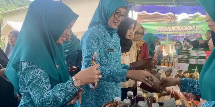 Gelar Pangan Makmur Mendunia, Ketua TP PKK NTB Ajak Masyarakat Sukseskan Program Pemerintah