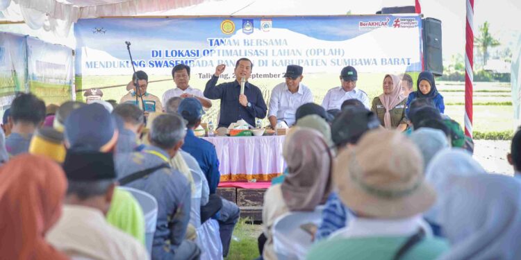 PEDA KTNA XVII, Gubernur NTB Tekankan Optimalisasi Lahan dan Revitalisasi Irigasi