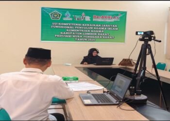 Penyuluh Agama Islam NTB Jalani Uji Kompetensi Kenaikan Jabatan 2026